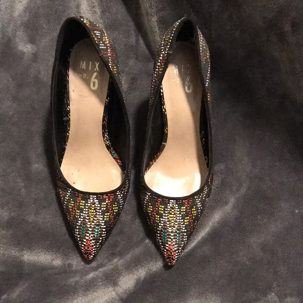 Colorful heel size 8